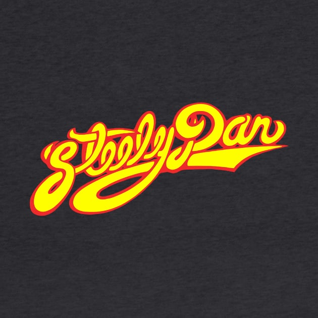 Steely Dan Vintage Logo Tribute by robotbasecamp